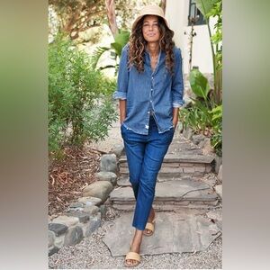 Frank & EILEEN IN VINTAGE STONEWASHED XS INDIGO